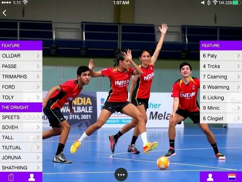Localized Indian version India Handball Dynamos localization features